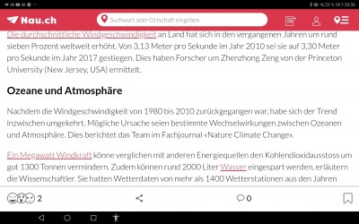 Angeblich stieg das Windaufkommen.