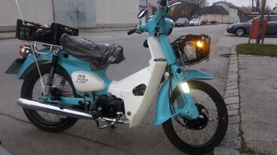 Materialtestfahrt Herbstkälte.