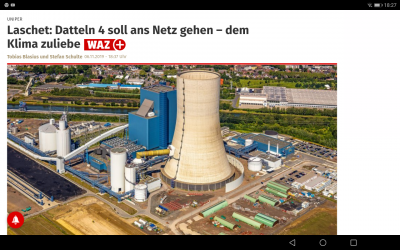 Keinen Redakteur stört das, denn: der Umwelt zuliebe.