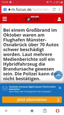 Da soll einer sagen, dass Hybride seien zu nix nütze.