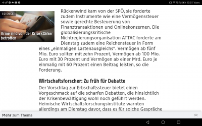 Auf die Grünen ist Verlass.