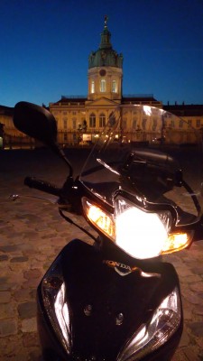 Gelbe Positionslampen