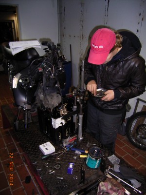 einmal Lenkkopflager neu