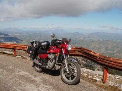 Mit der 500er auf Sizilien