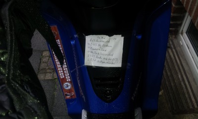 Gestern hate ich old style navi