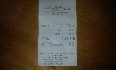 Kein Kaffee für zweichachich....