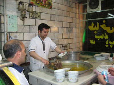 Garküche in Teheran