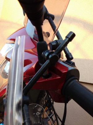 Befestigung Scheibe und Schützer