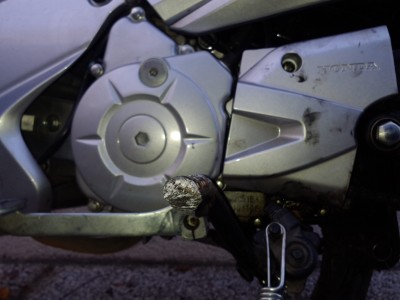 Asphaltausschlag von heute mittag!