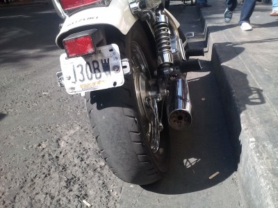 Suzuki Chopper mit 652 ccm + Riemen