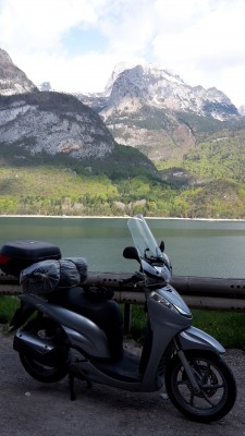 Rückweg Trentino Lago di Trallalla